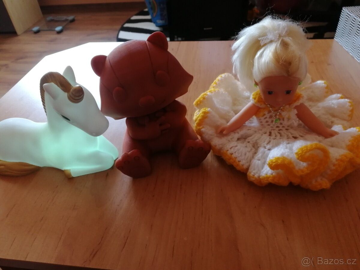 Jednorožec Luna, medvídek, panenka - 2