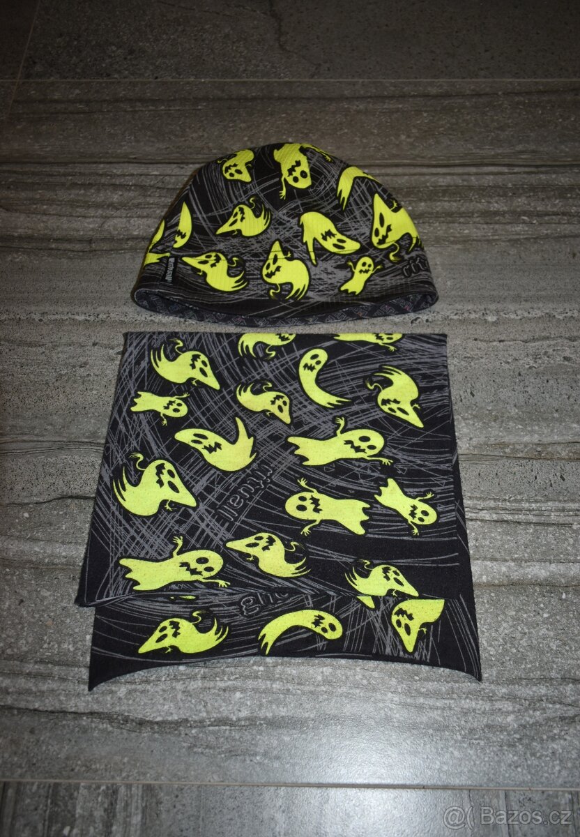 Prodám set čepice+nákrčník - 2