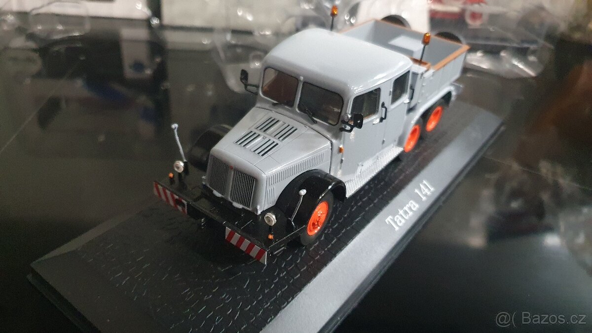 PRODÁM - model Tatra 141 šedá 1:43 Atlas - 2