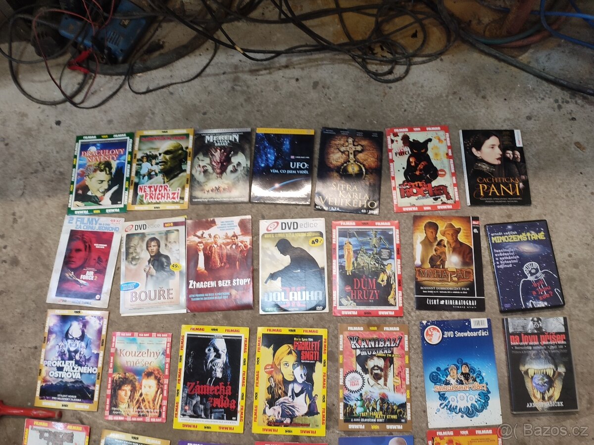 DVD filmy 33 kusů - 2