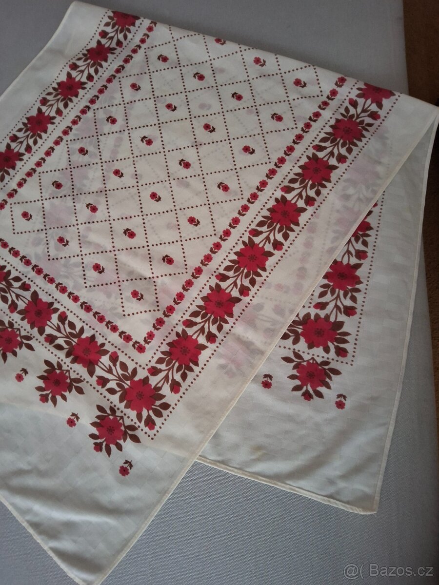 Retro ubrus - běhoun - 2