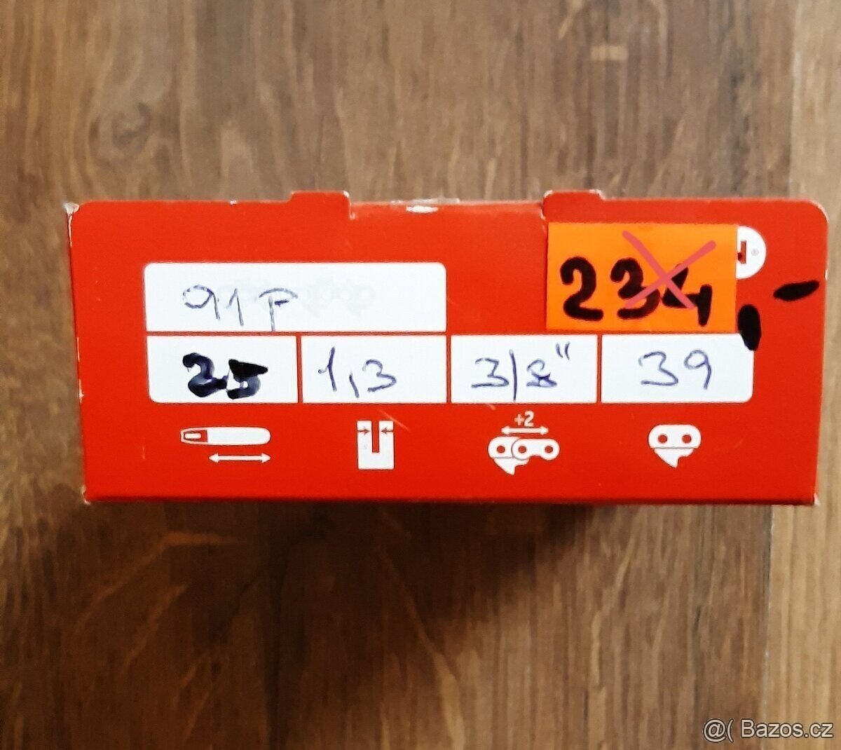 PILOVÝ ŘETĚZ OREGON 91P039E + OLEJ 2T - 2