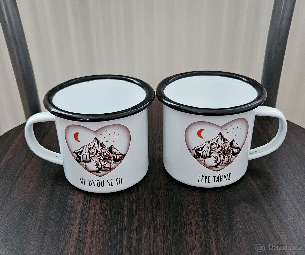 Plecháček/hrníček 2 ks - 2