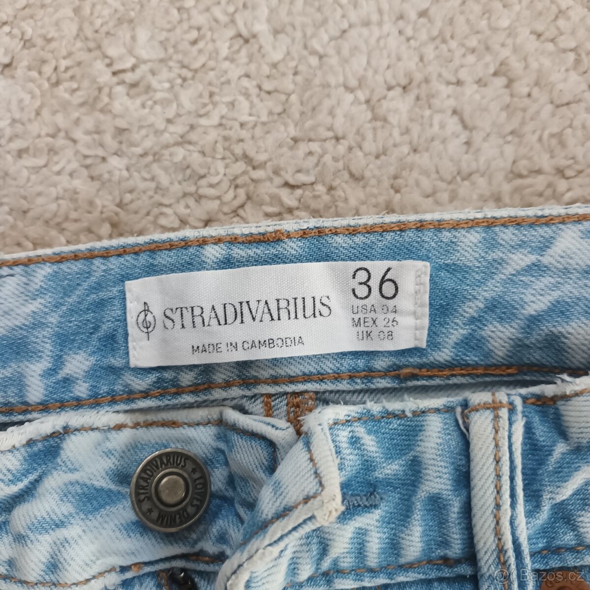 2x džíny 36,zn.STRAVIDARIUS - 2