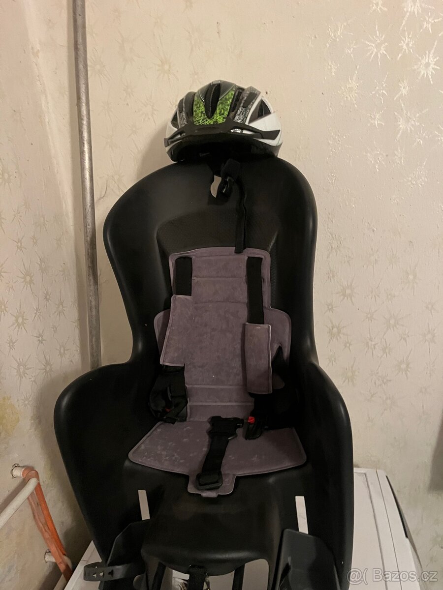 Sedačka na kolo+ dětská přilba - 2