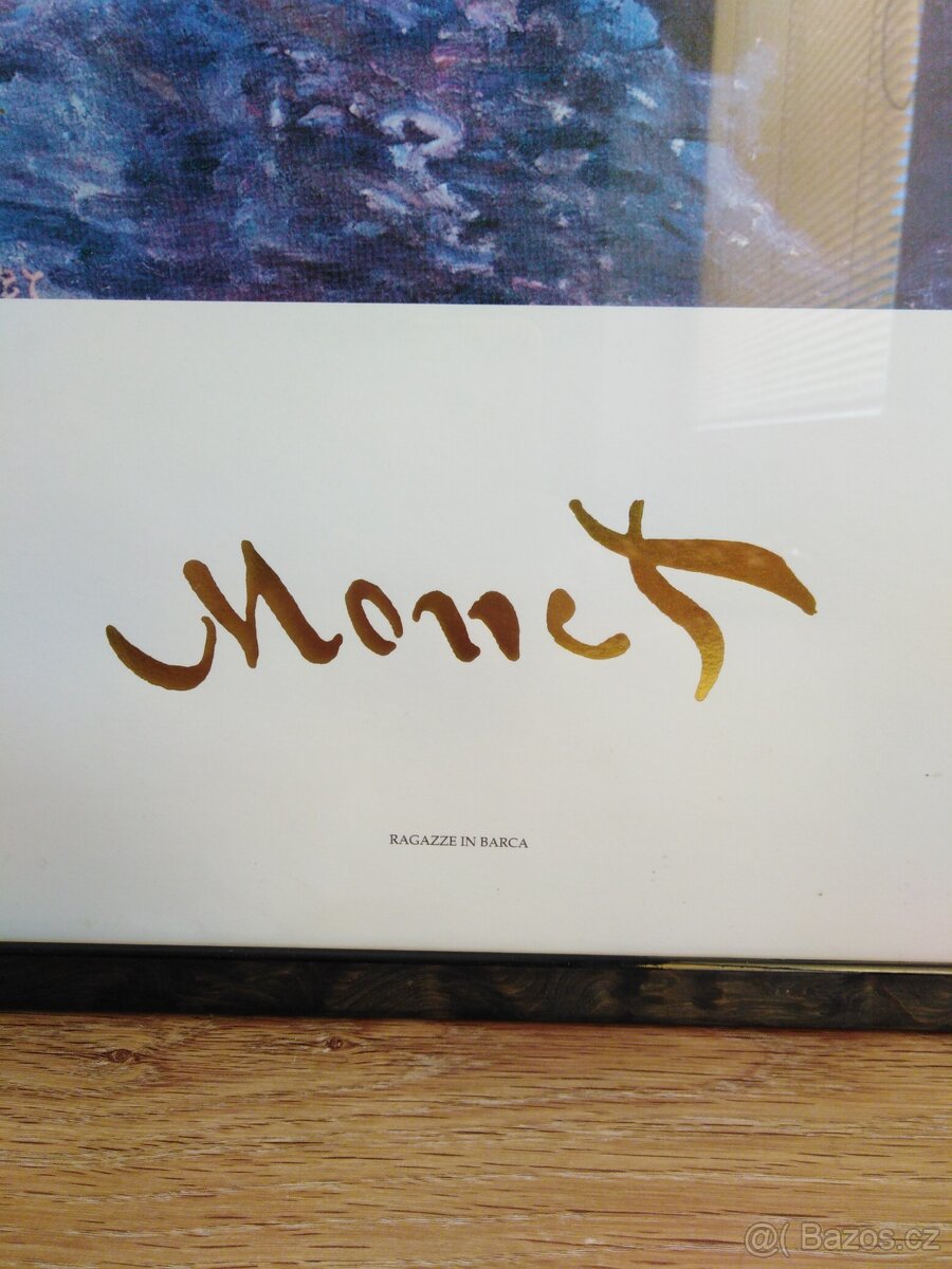 Obraz Monet Ragaze in Barca - 2