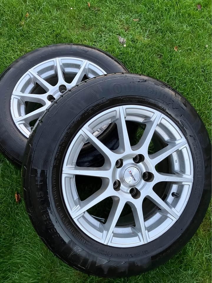 Alu kola - disky zn. Xtreme, 4ks, 6.5Jx15 H2 ET40 (pneu KO) - 2