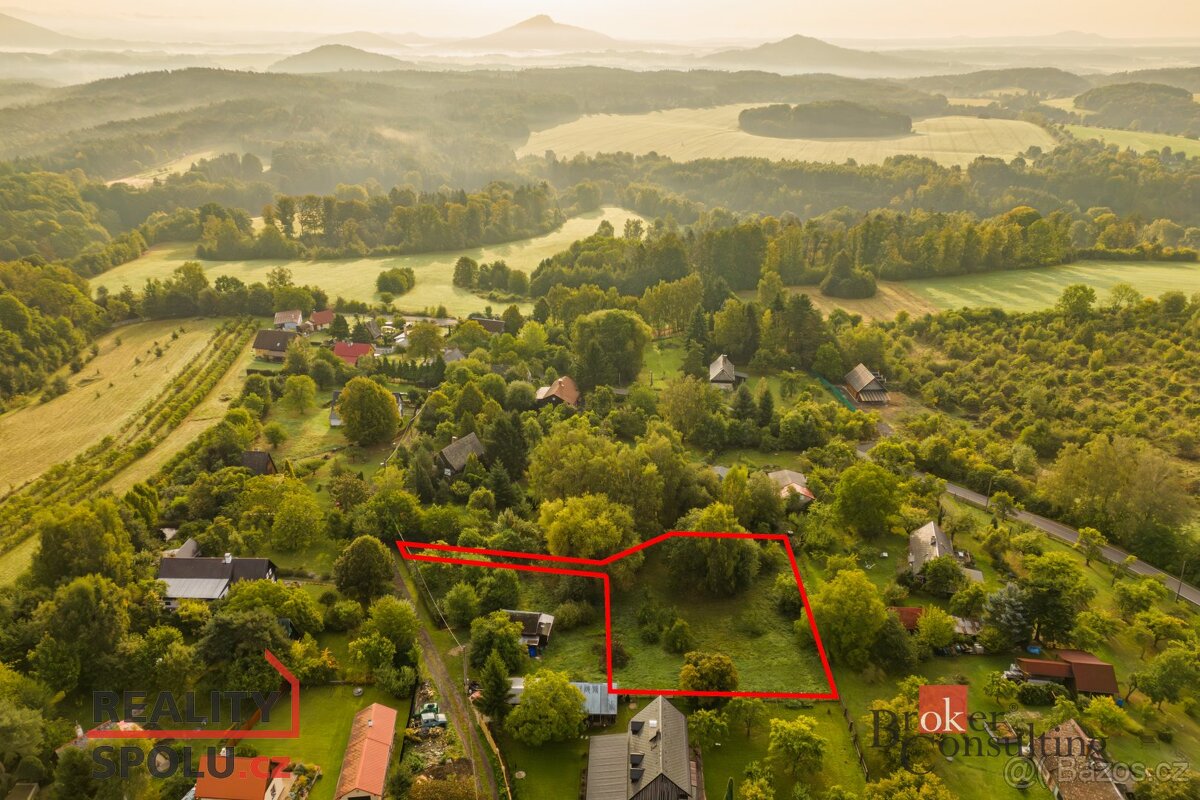 Prodej, pozemky/bydlení, 2000 m2, 47153 Svojkov, Česká Lípa  - 2