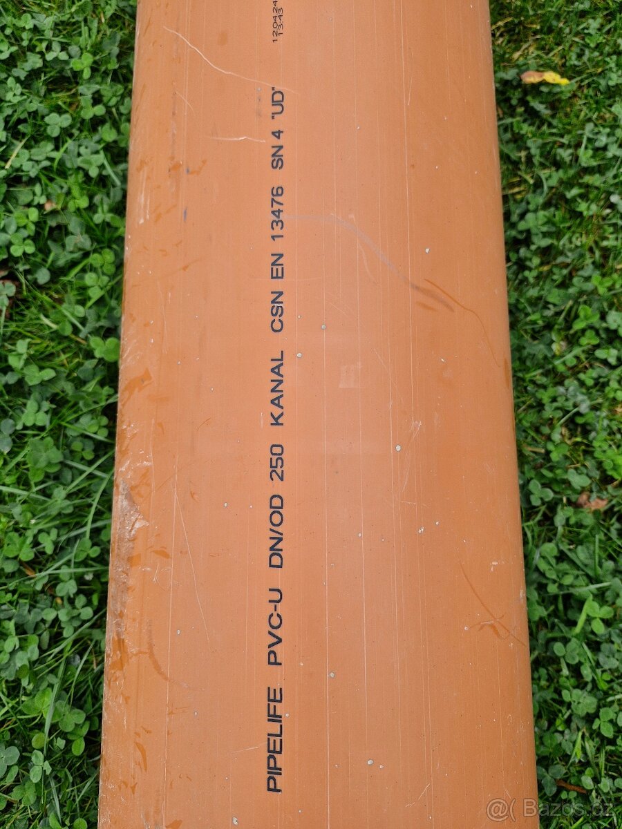 KG trubka DN250 1m - 2