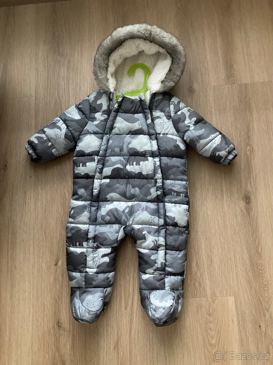 Fred Flo zimní kombinéza-6-9 měsíců - 2