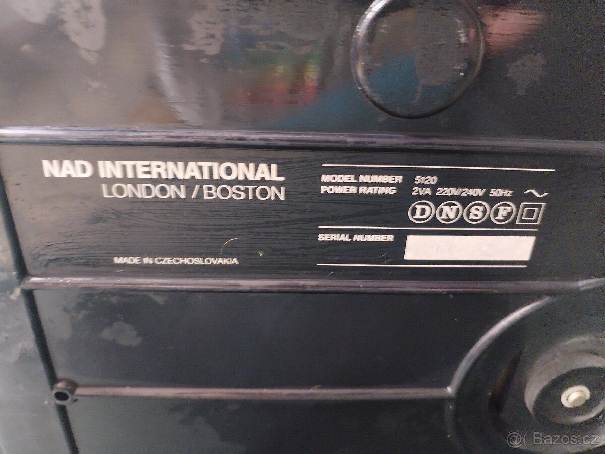 NAD 5120 - klasický hifi gramofón, funkční. - 2