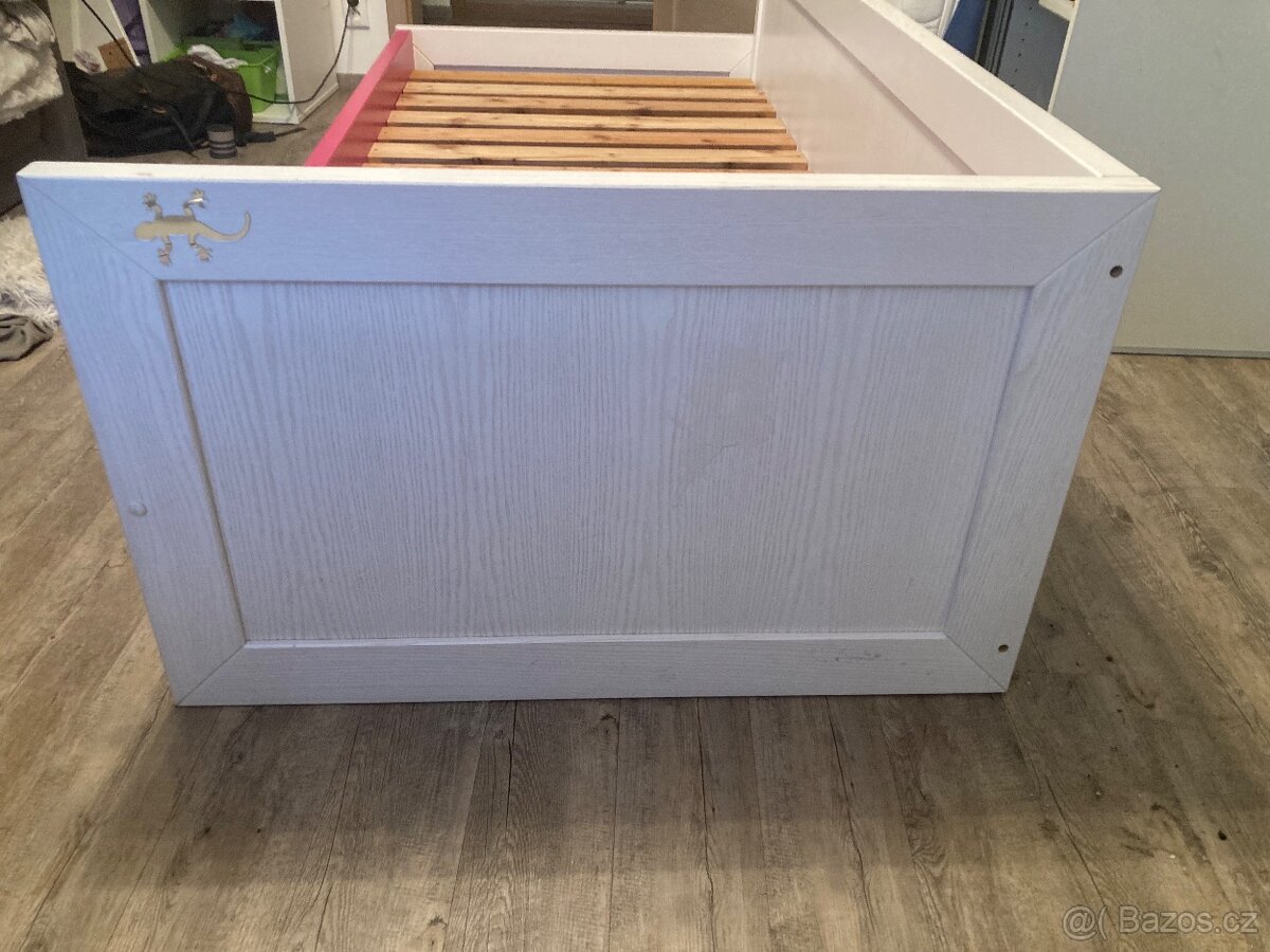 Dřevěná postel 90x200 cm - 2