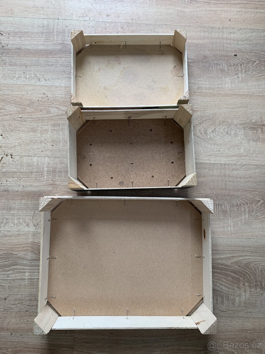 Dřevěné bedýnky přepravky - 2