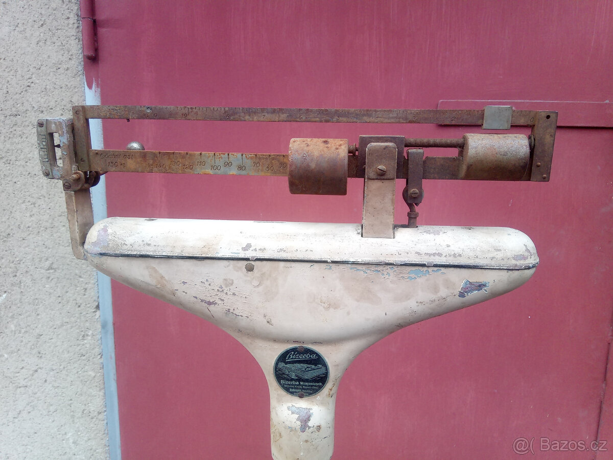 Bizerba, Waagen - Belingen, stará Německá váha. - 2