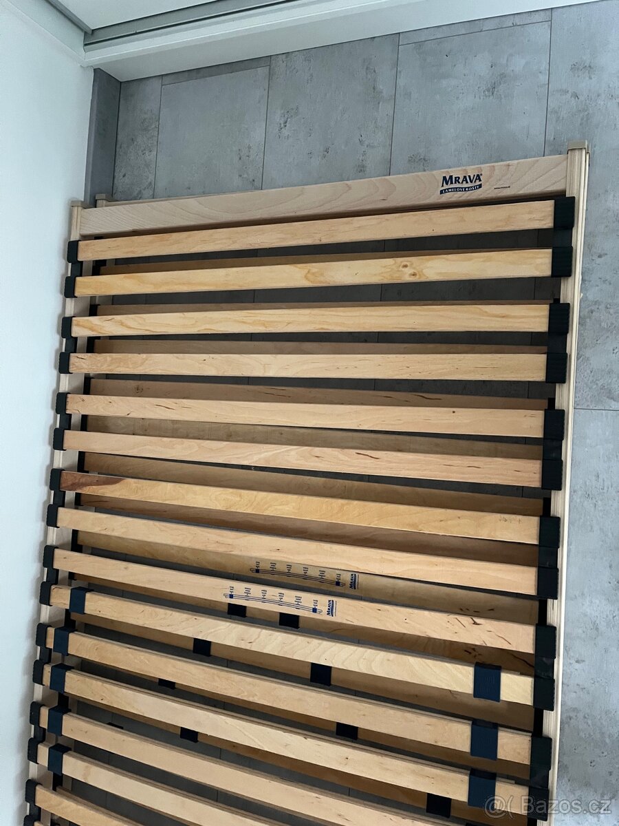Pevný lamelový rošt - 90x200 cm 2ks - 2