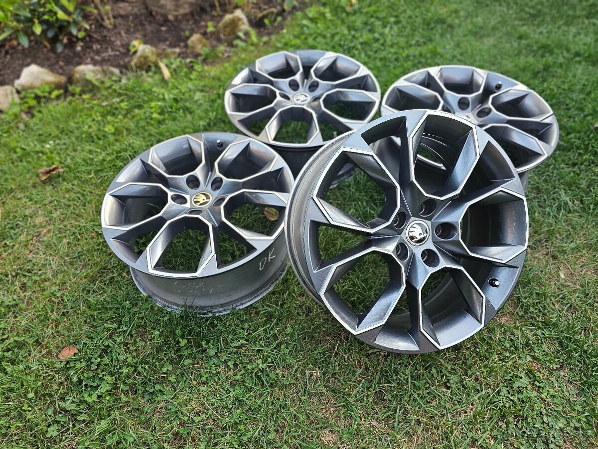 Sada originálních alu disků - Škoda X-TREM R19 - 2