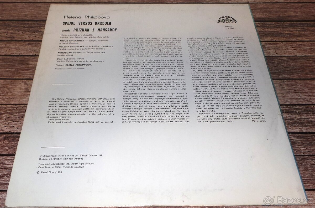 LP - Spejbl versus Drákula - 2