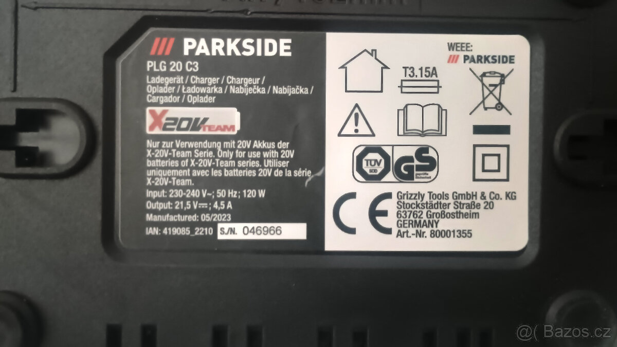 Rychlonabíječka PLG 20 C3 - 2