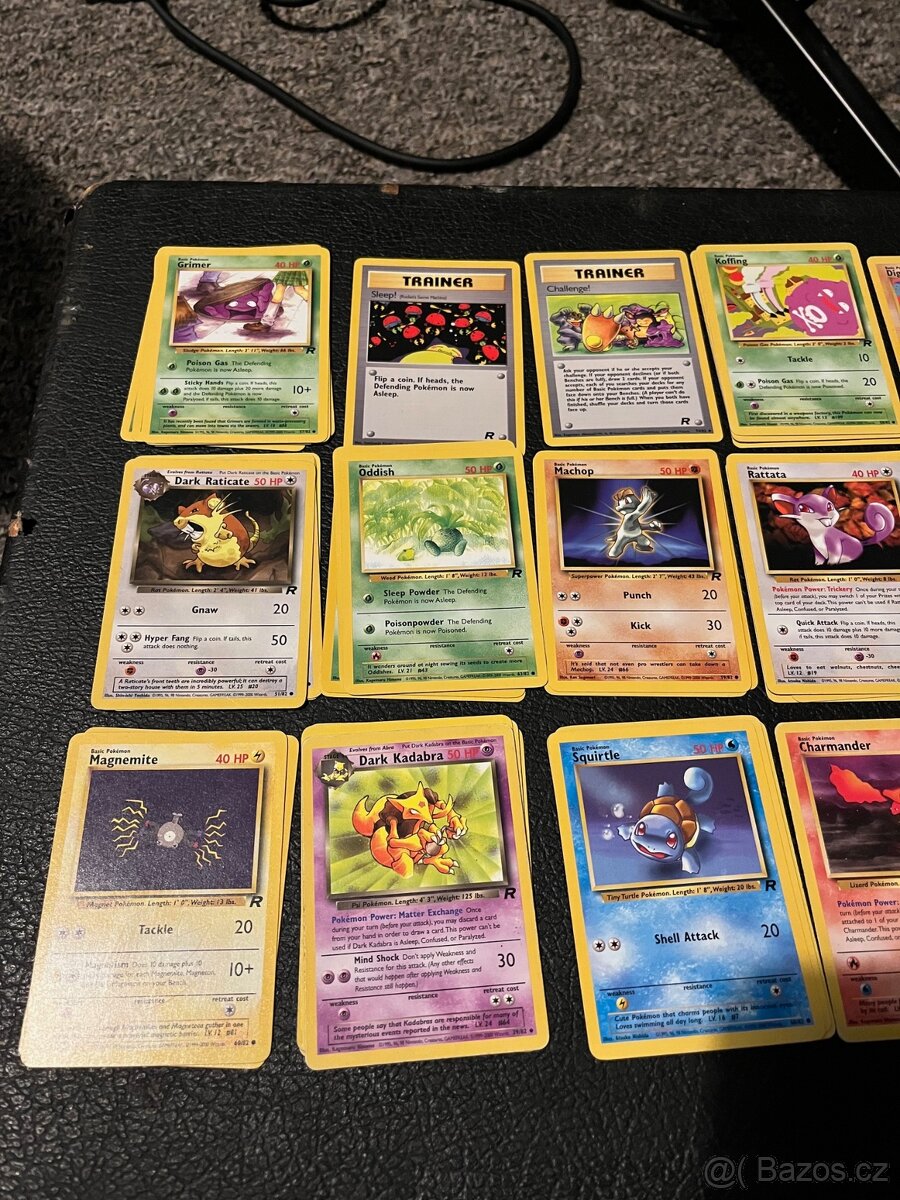 POKEMON ROCKET KARTIČKY 1999 - 2