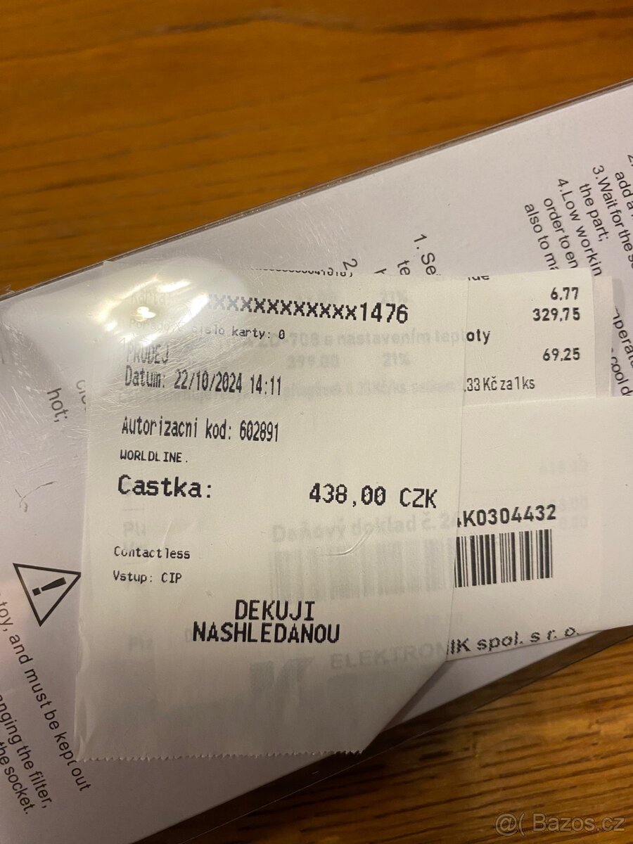 Nová Mikropájka s regulací - 2