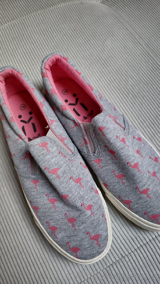 Tenisky s plameňákem - 2