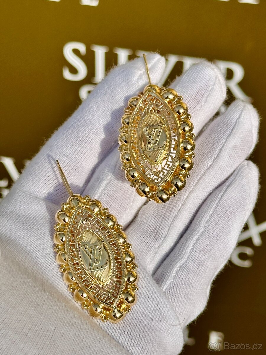 Zlaté náušnice 8,14g - 2