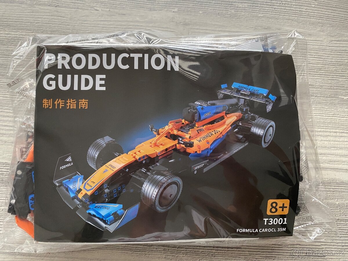 NOVÉ Stavebnice typu McLaren F1 Team - 1000+ kostek - 2
