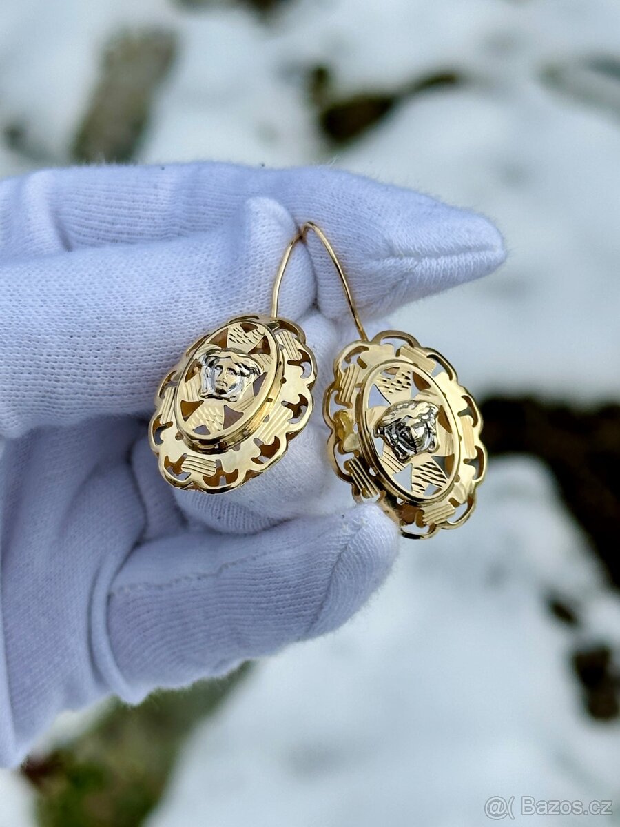 Zlaté náušnice 6,92g - 2