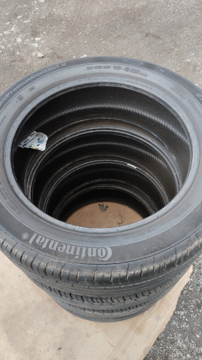 Letní pneu continental 215/55r 18 - 2