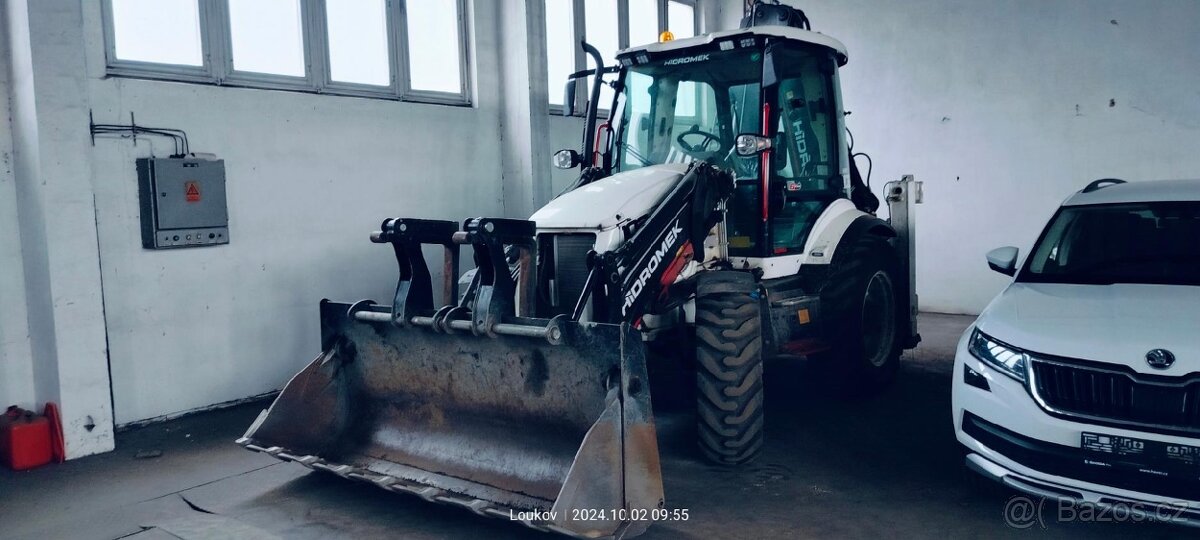 Prodám traktorbagr Hidro mek - 2
