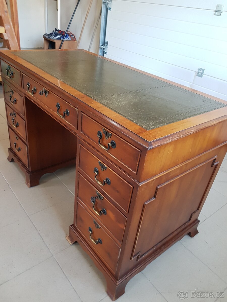 Starožitný anglický psací stůl - 2