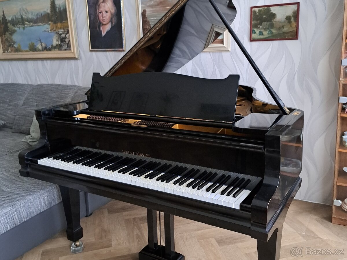 Klavír - křídlo August Förster - 2