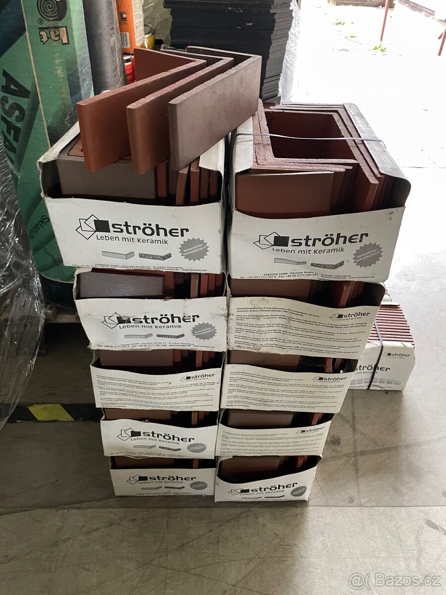 nové obkladové pásky cihla STRÖHER KLINKER KERAVETTE 0318 - 2