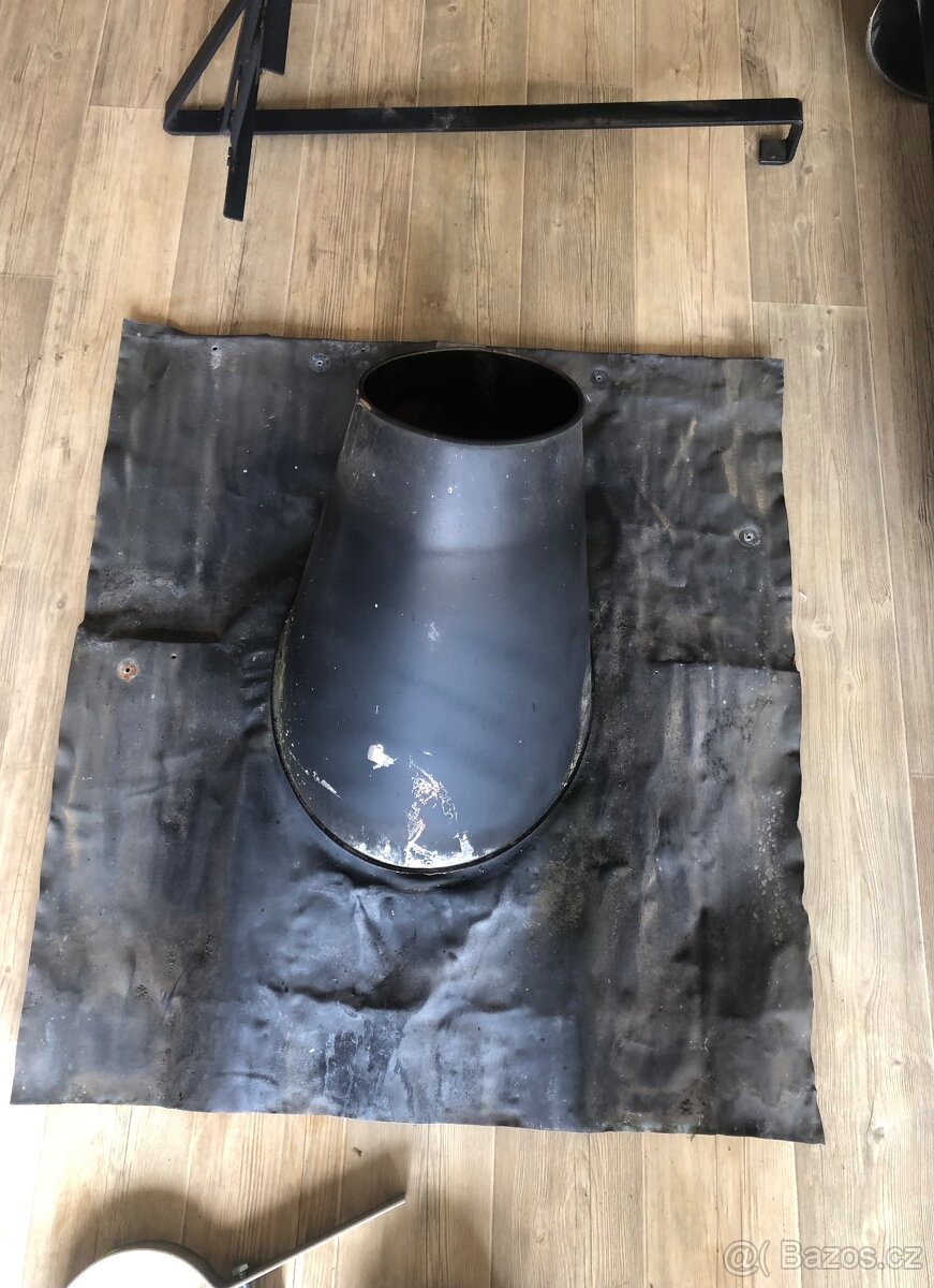 Komín nerez, izolovaný komín, sněholamy - 2 ks - 2