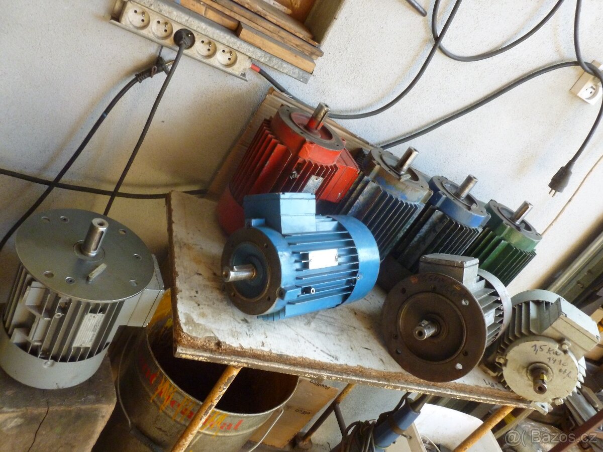 elektromotor přírubový 380V/1,5kw/1410ot./min - 2