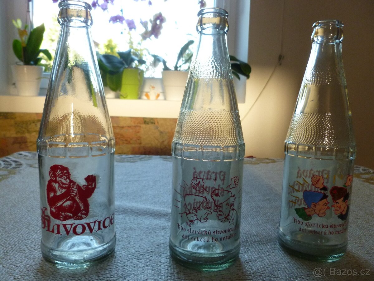 malované lahve - 2