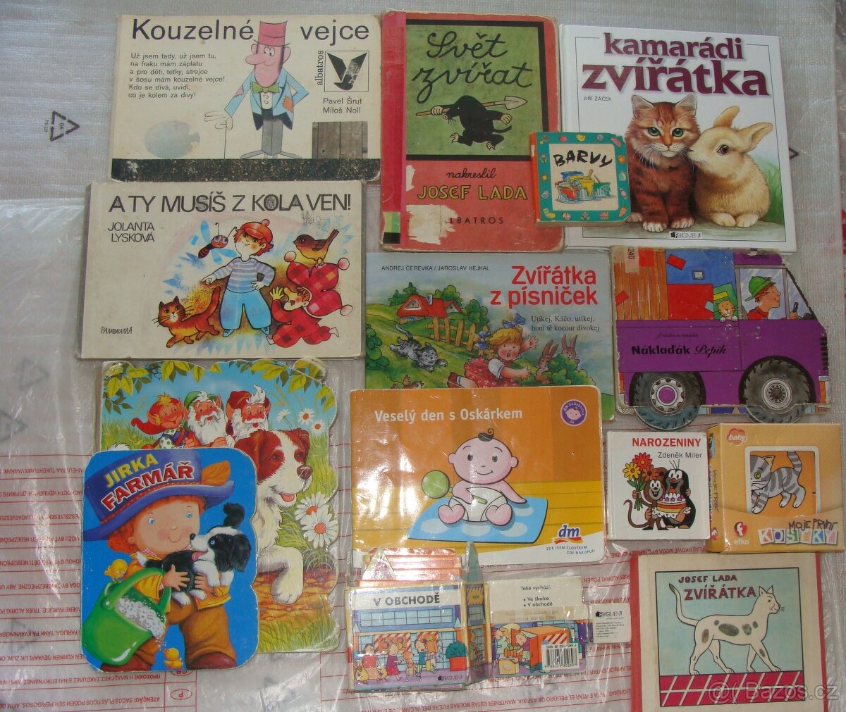 Leporela, Brusle Botas, RC auto, - 2