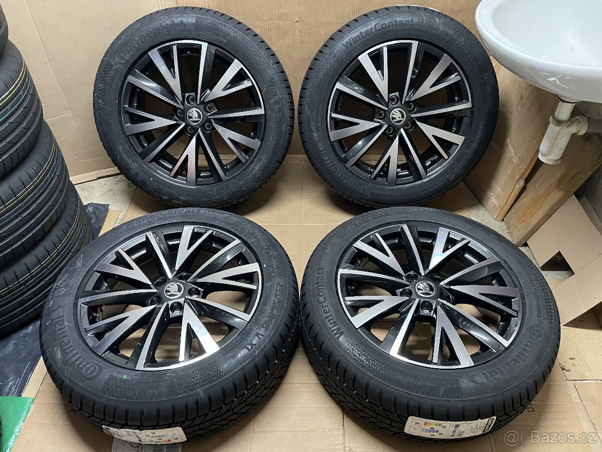 KODIAQ II R18 NOVÁ ZIMNÍ SADA GIGARO 235/55/18 104V DOT2024 - 2