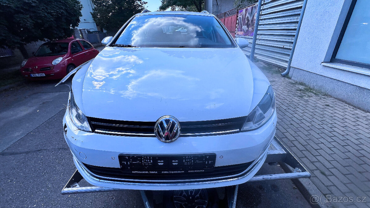 Vůz na náhradní díly VW Golf 7 kombi 2014 CLHA PYS LC9A - 2