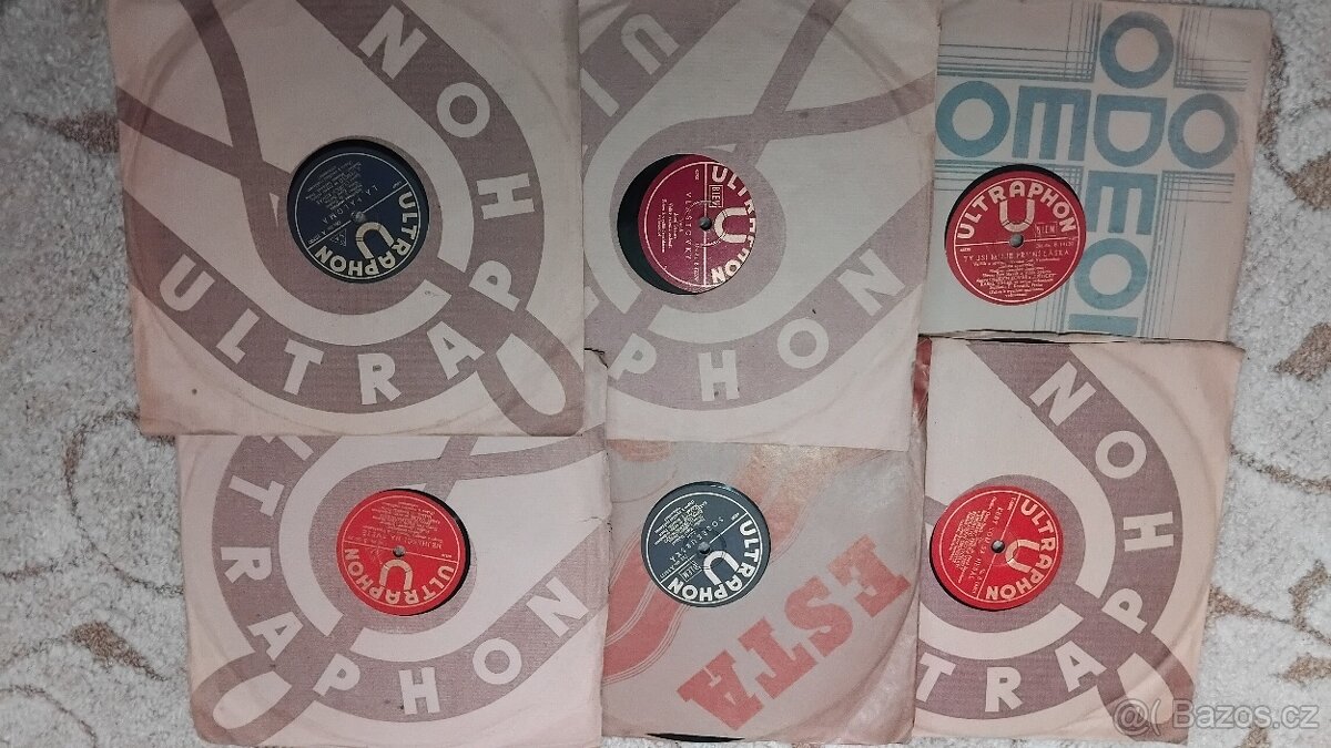 GRAMOFONOVE DESKY. - 2