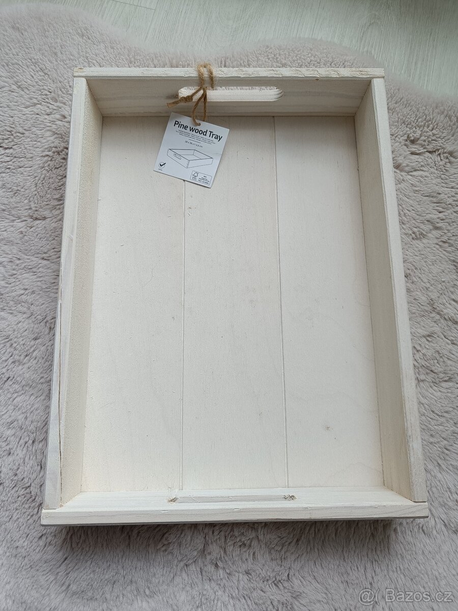 Dřevěný podnos - nový s visačkou - 2