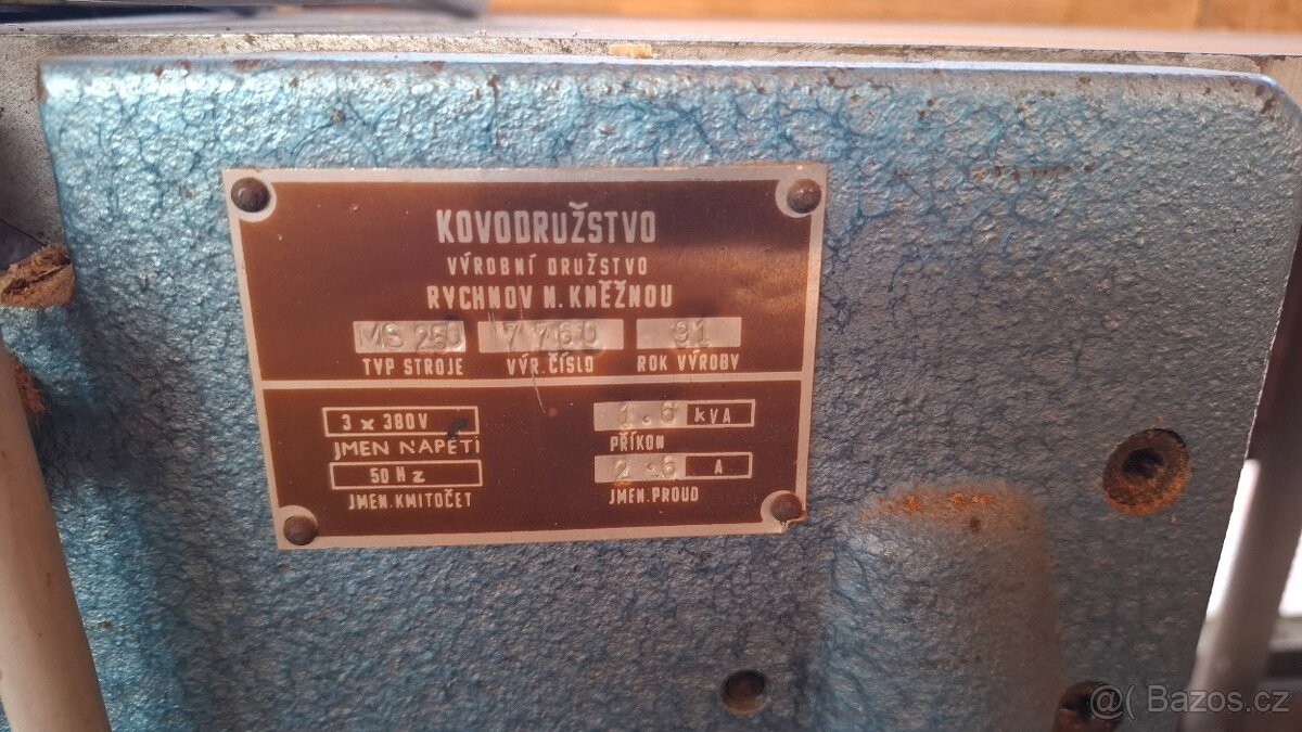 Srovnávačka hoblovka KDR MS 250 - 2