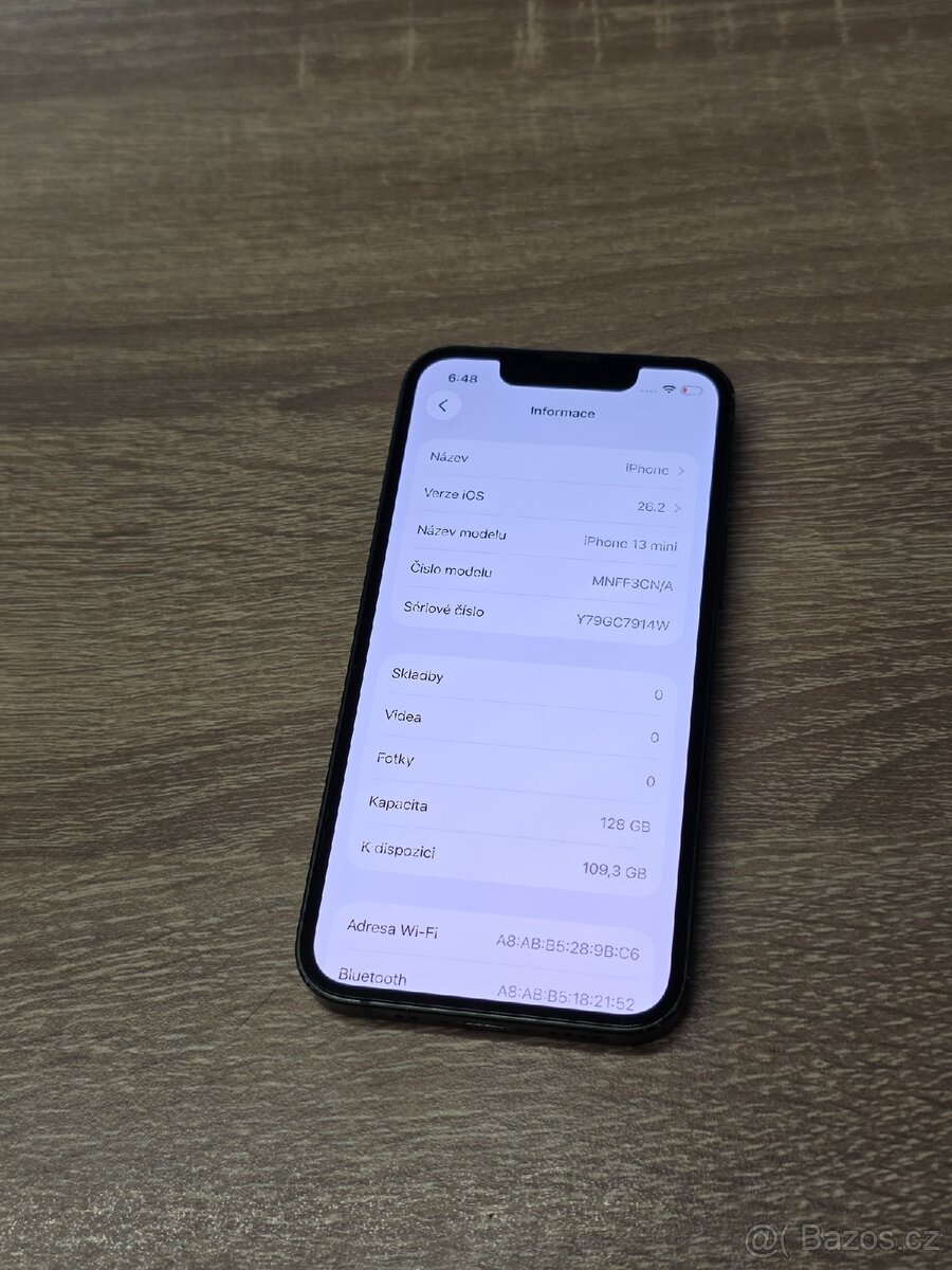 iPhone 13 mini 128GB (baterie 85%) - 2