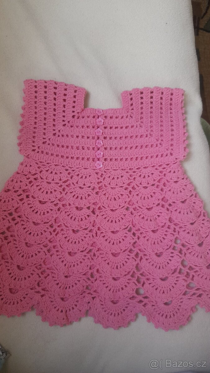 Nové háčkované šaty - 2