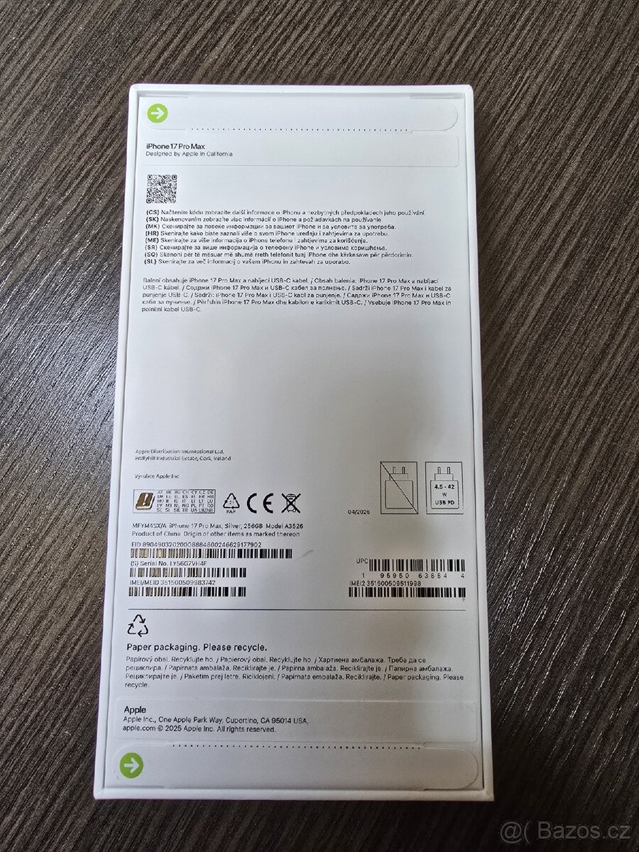 Iphone 17 pro max 256gb Silver - 2