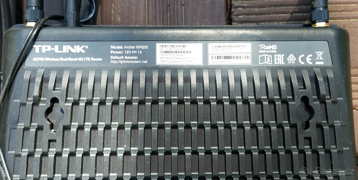 Komplet Wifi anténa + router - 2