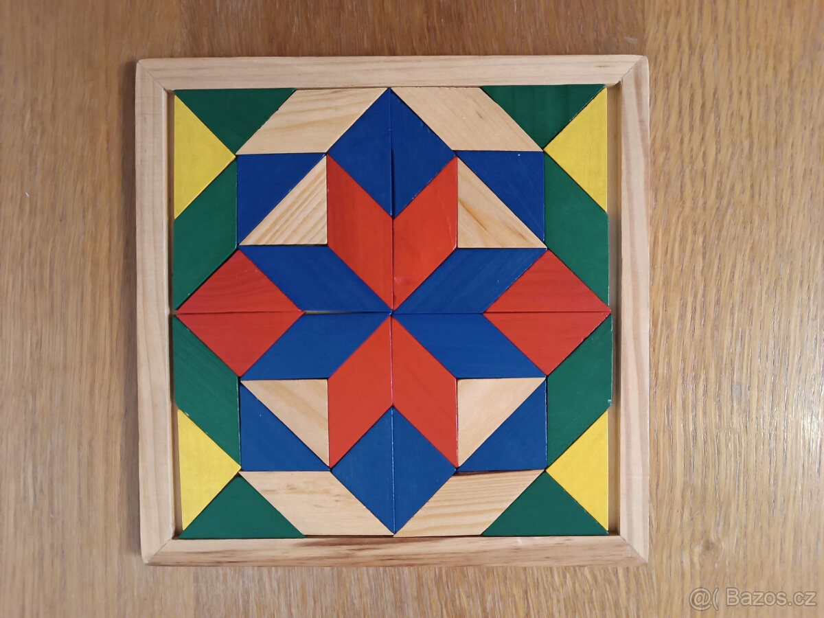 Dřevěné puzzle - 2