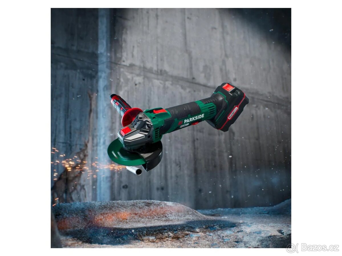 Aku úhlová bruska PWSA 20-Li D4, 4 Ah vč.baterie + nabíječka - 2