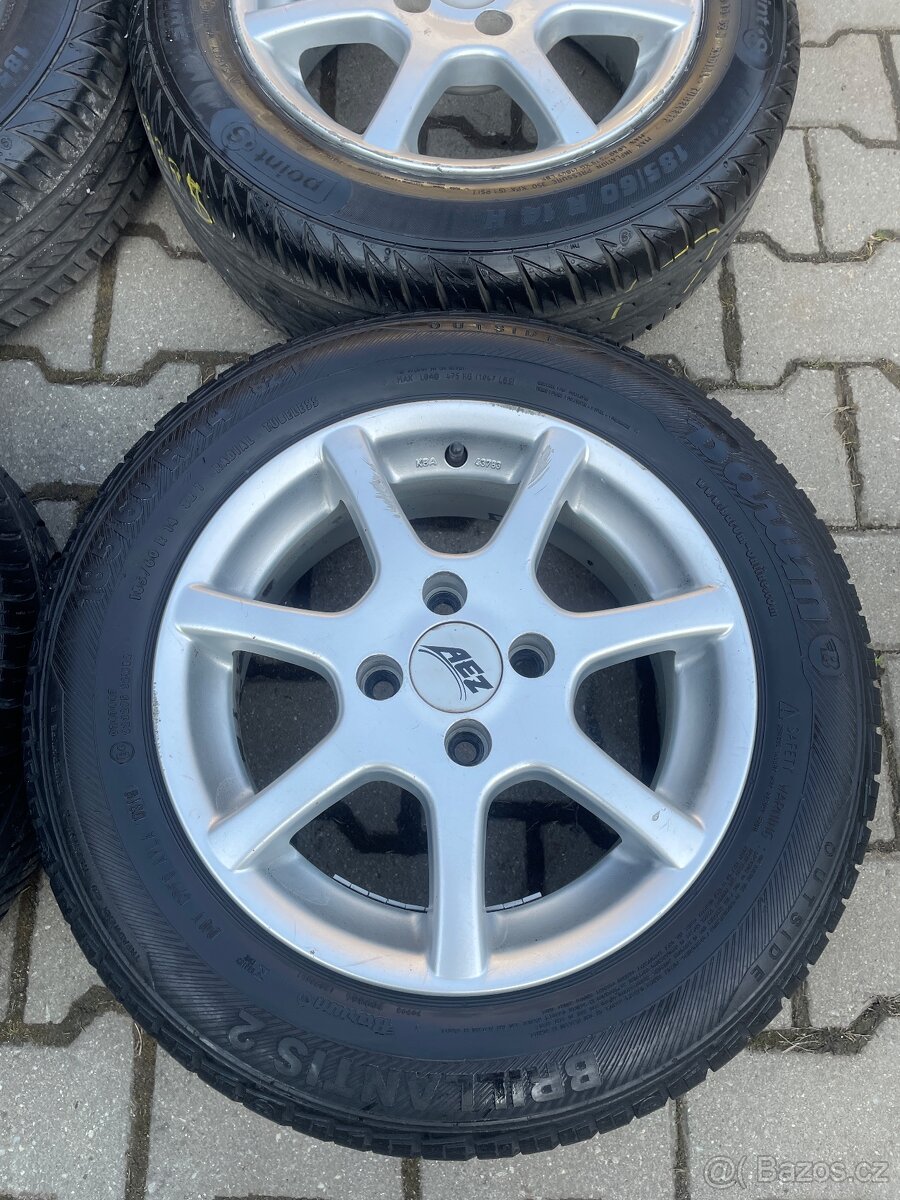 ☀️ALU LETNÍ KOLA 4x100 185/60 R14 - 2