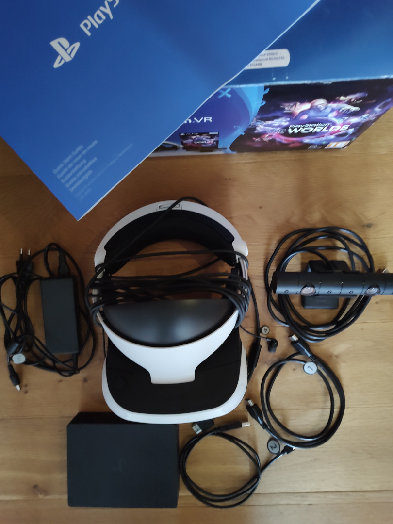 PS VR pro Playstation 4, kamera v2, originální krabice - 2